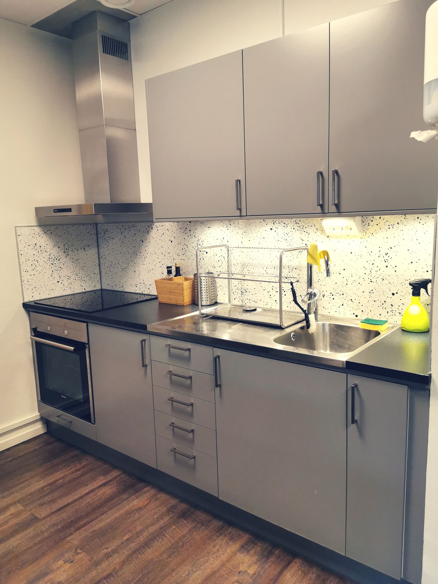 Kitchen at Snoozemore Hostel